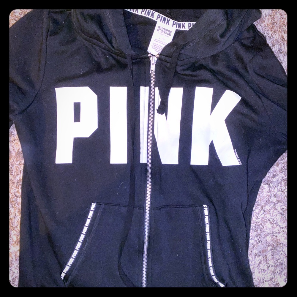 Black VS Pink Hoodie